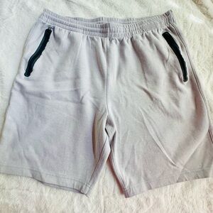 Old Navy Men's Light Gray Athletic Shorts